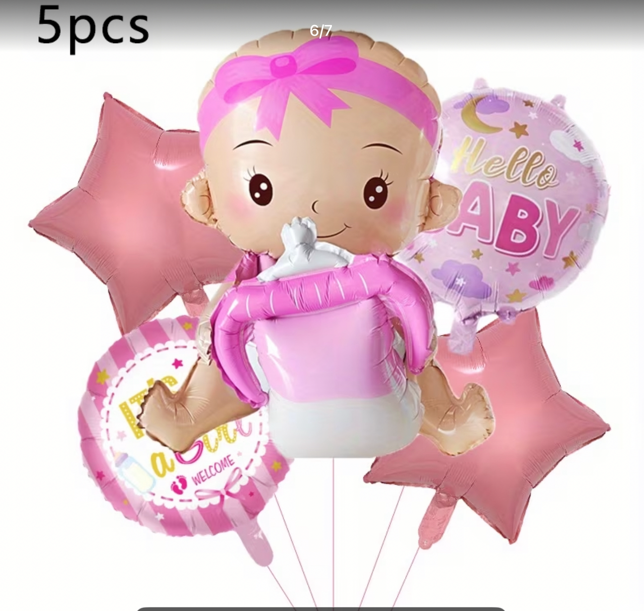 Set de Globos Baby Girl - B5063
