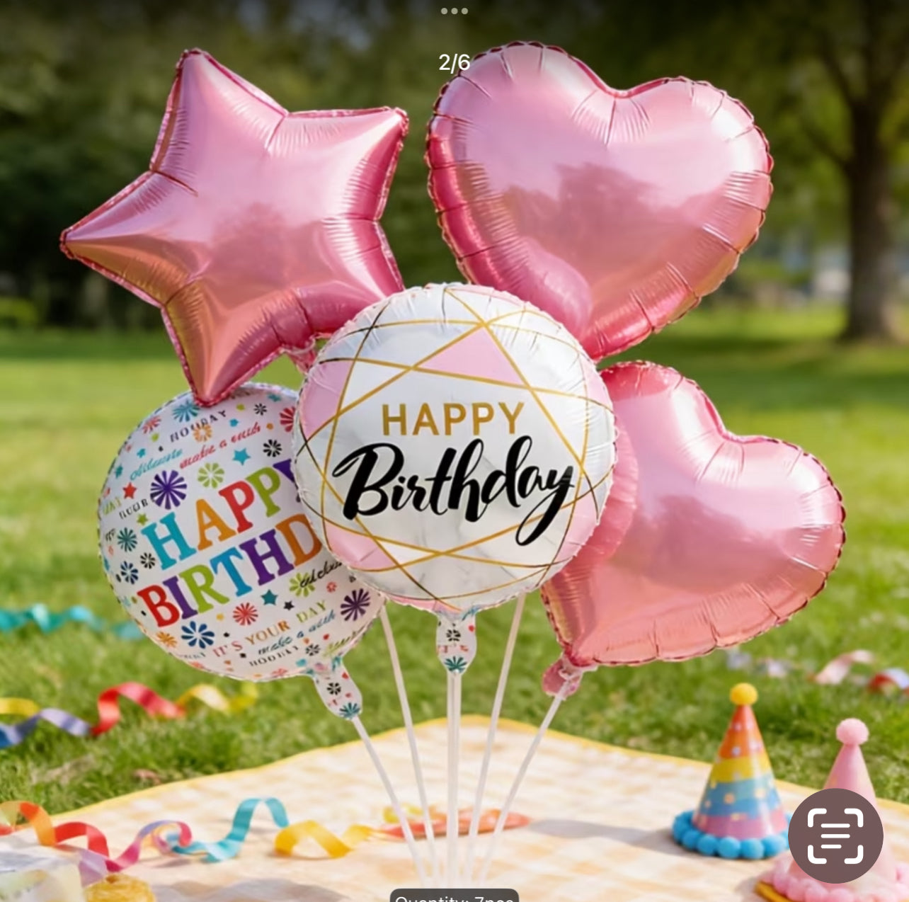 Happy birthday set
