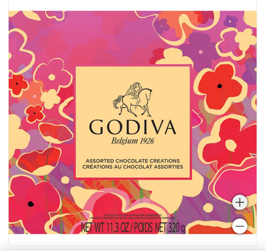 Boîte assortie de chocolats Godiva