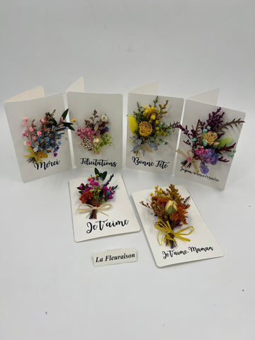 Floral Card (French)
