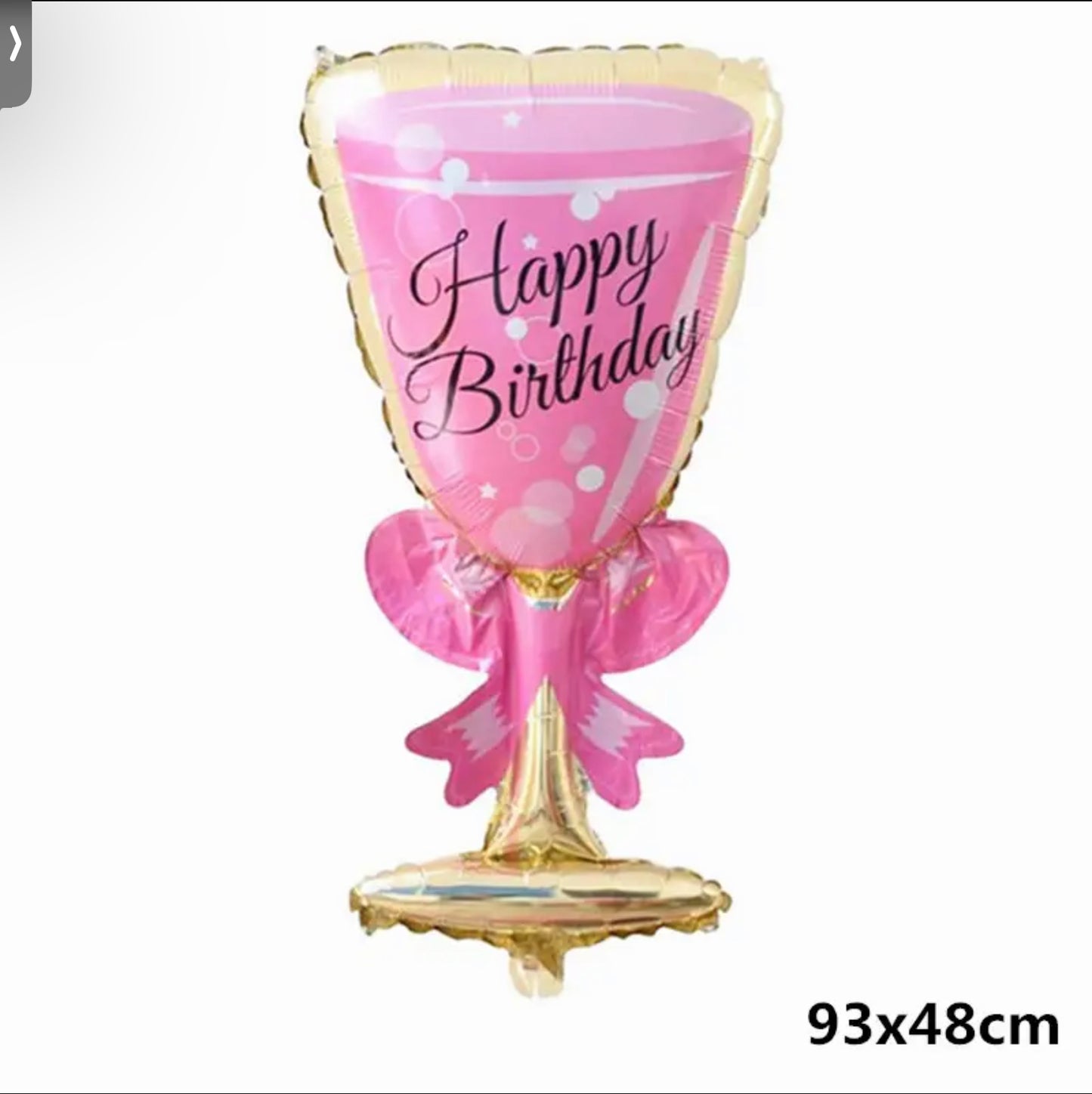 Verre à champagne Joyeux Anniversaire