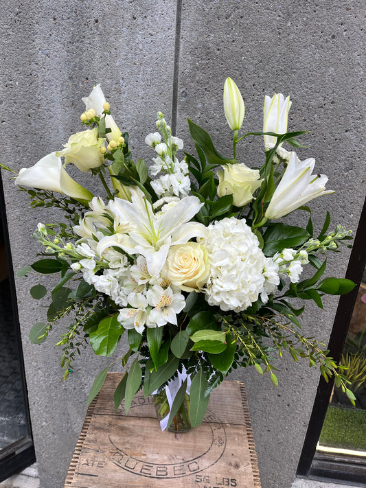 Serene White Tribute - F7002