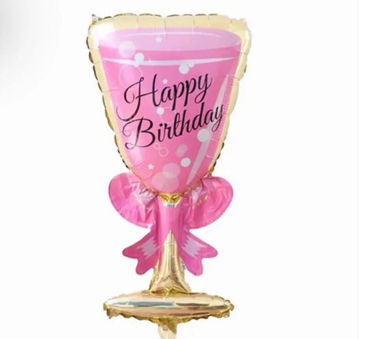 Happy Birthday Champagne Glass