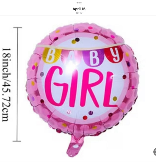 Baby Girl Balloon